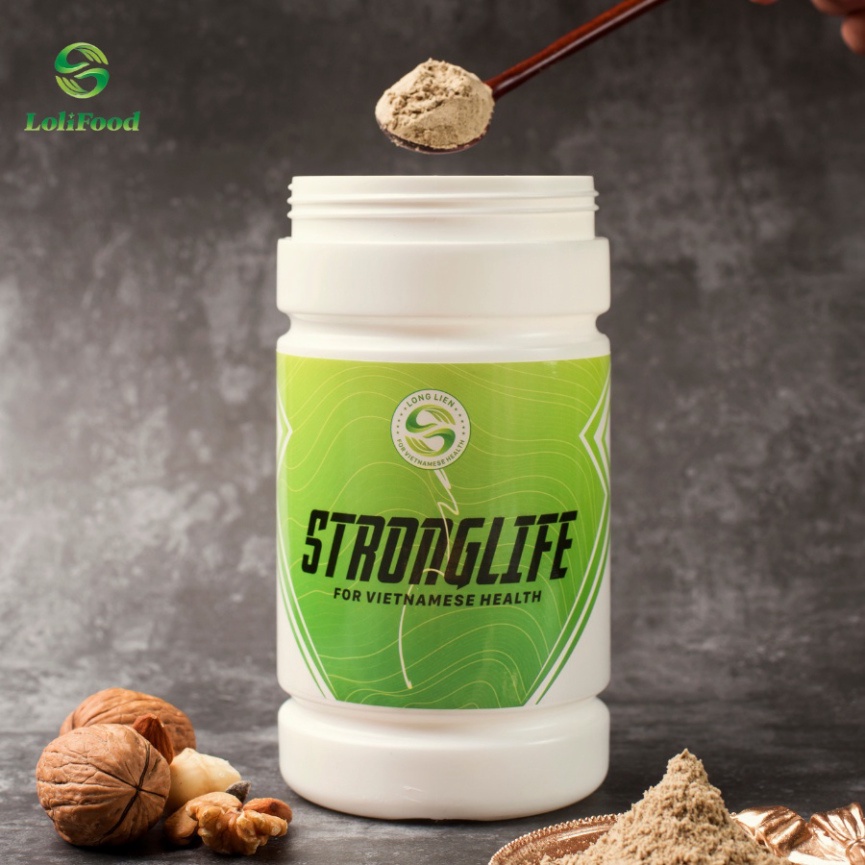 Ngũ cốc dinh dưỡng Stronglife, ngũ cốc cho người tập Gym, ngũ cốc Lolifood – Hũ 500G