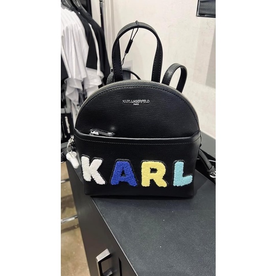 BALO KARL LAGERFELD MAYBELLE BACKPACK IN BLACK