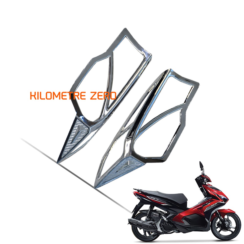 Ốp Viền Đèn Pha Honda Air Blade 2016 - 2019 Nhựa Xi