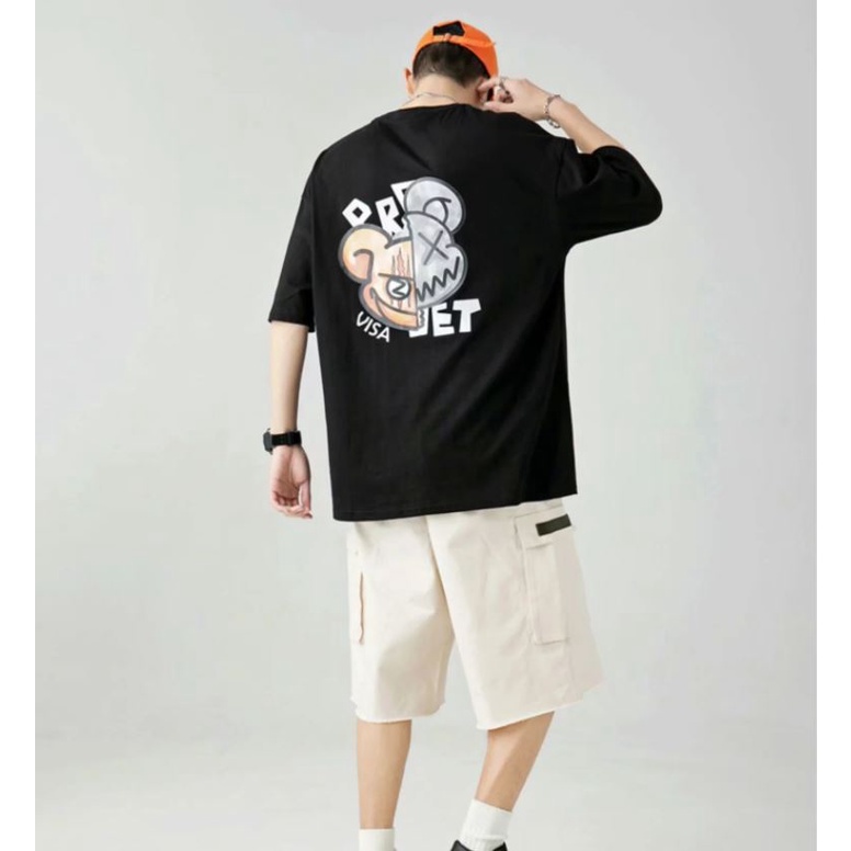 Áo thun tay lỡ ProJET nam nữ unisex form rộng nhiều màu sắc dáng oversize 360clothing