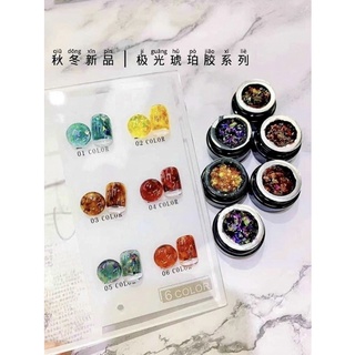 Gel nhũ hổ phách