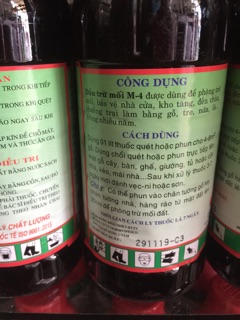 Dầu trừ mối M4