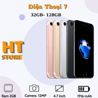 [Mã 55ELSALE1 giảm 7% đơn 300K] Điện Thoại Iphon 7 Quốc Tế và Lock đẹp zin