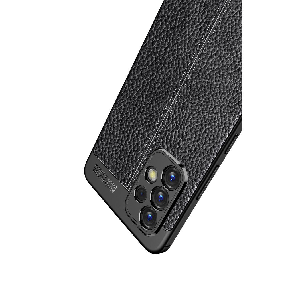 Ốp Điện Thoại Silicon Giả Bề Mặt Da Chống Rơi Thời Trang Cho Samsung Galaxy M32 M52 A03 A13 A33 A53 A73 A03 Core 4G 5G