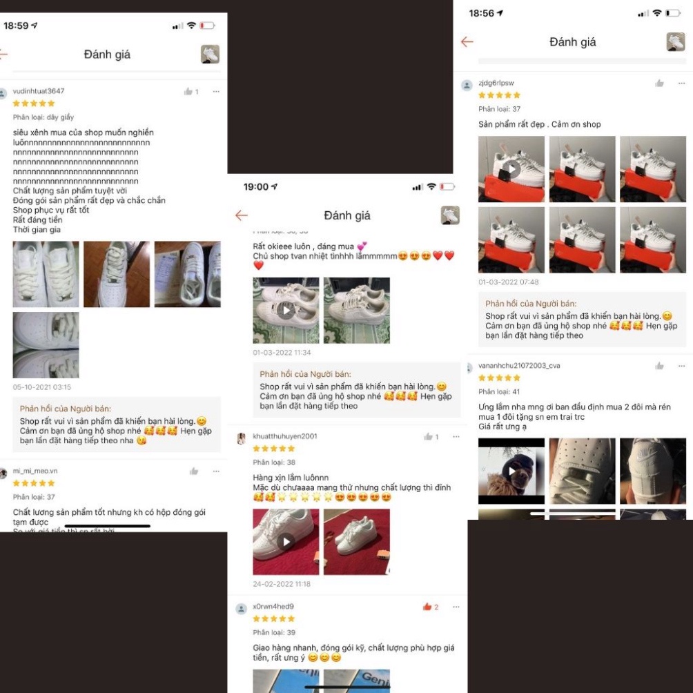 Giày Thể Thao Nam Nữ, Giày Sneaker  AF1 Màu Trắng , Đế Độn Đế Bánh Mì Tăng Chiều Cao Phong Cách Hàn Quốc  -