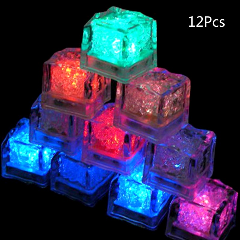 Khối Đá Viên Phát Sáng Dùng Trang Trí