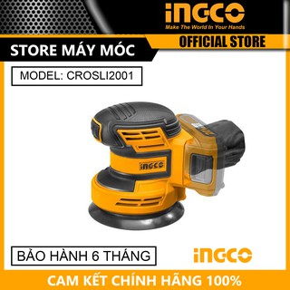 Máy chà nhám tròn dùng pin 20v ingco crosli2001 - hàng chính hãng