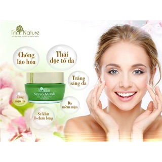 MẶT NẠ THẢI ĐỘC NANO MASK I’M NATURE