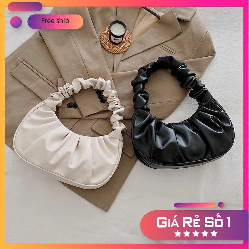 Túi Xách Nữ ♥️FREESHIP♥️ Túi Nữ Da Mềm Kẹp Nách Quai Nhúm Tiểu Thư PG 38
