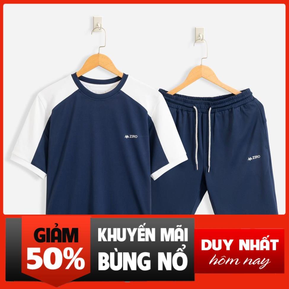 Bộ quần áo Mặc Nhà Thể Thao Nam Mùa Hè Phong Cách Cao Cấp Zero New