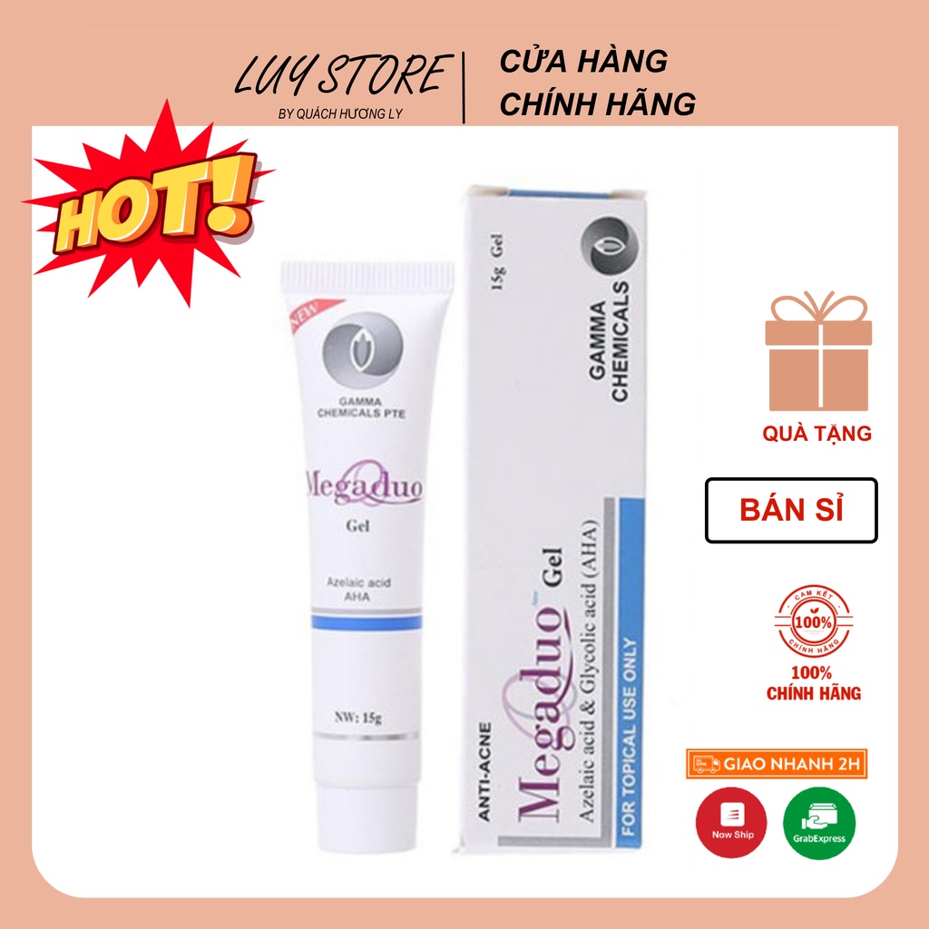 Gel ngừa mụn, giảm thâm Megaduo 15g
