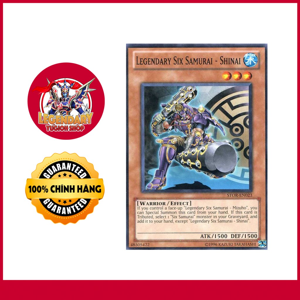 [Thẻ Bài Yugioh Chính Hãng] Legendary Six Samurai - Shinai
