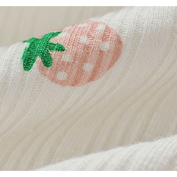 Quần lót học sinh nữ vải cotton tăm cạp nhỏ họa tiết dễ thương thích hợp cho học sinh cấp 2, cấp 3