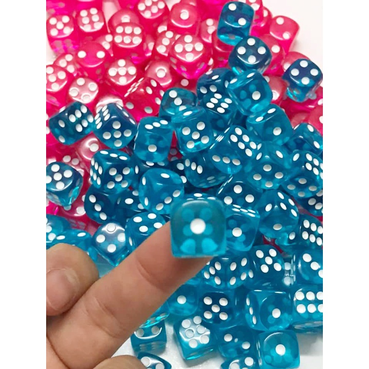 Xí Ngầu Màu Trong Suốt  14 Ly