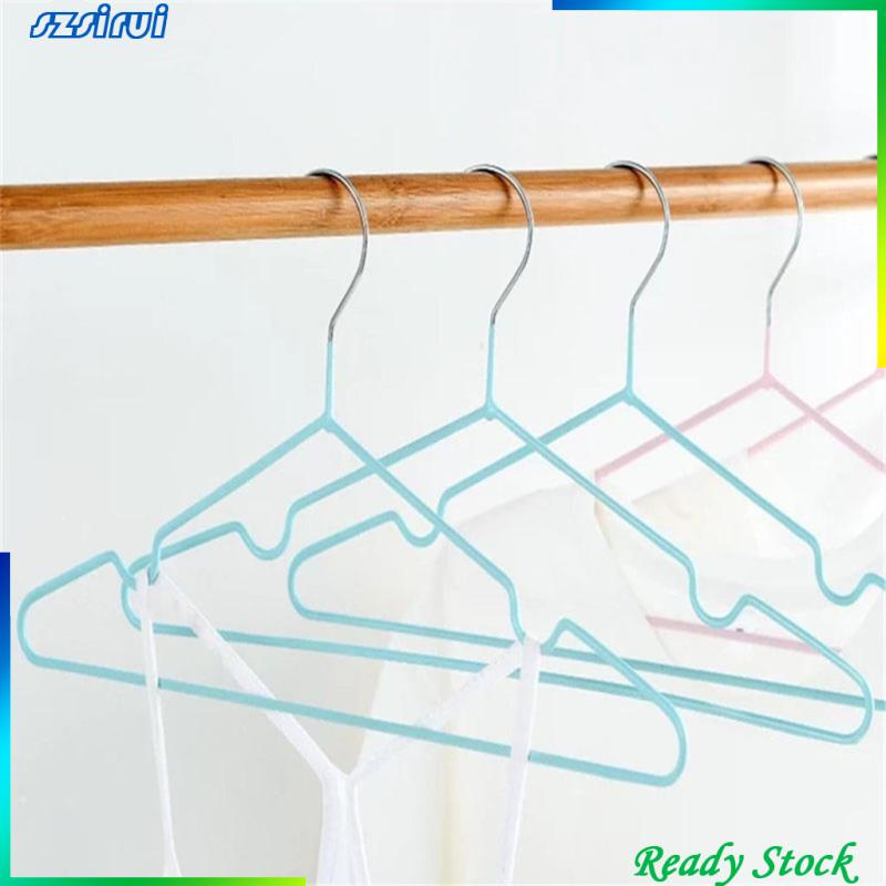 Giá Đỡ Treo Quần Áo Bằng Thép Mạ Vàng PVC Tiện Dụng