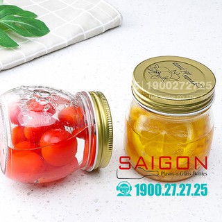 Hũ Mason 500ml Nắp Thiết ( Frutta Del Pratp )