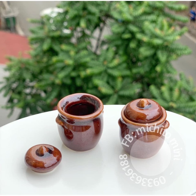 Hũ sành mini cho nhà búp bê