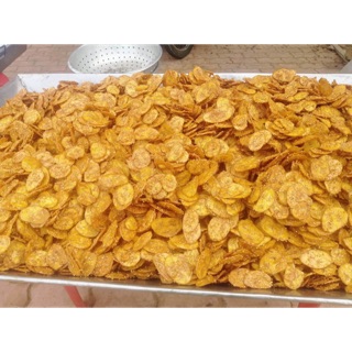 Chuối sấy mè gừng