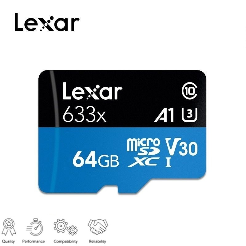 Thẻ Nhớ Lexar 95MB / s micro sd 32GB 64GB 128GB 256GB 512GB SDHC Cho Gopro / DJI / Nintendo switch