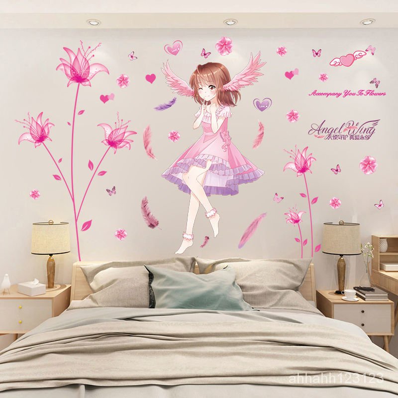 Giấy Dán Tường Trang Trí Phòng Ngủ Cho Bé Gái