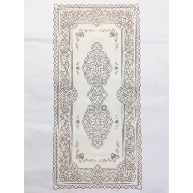 Khăn bàn salon chữ nhật Arabe 40x84cm Towa Nhật Bản