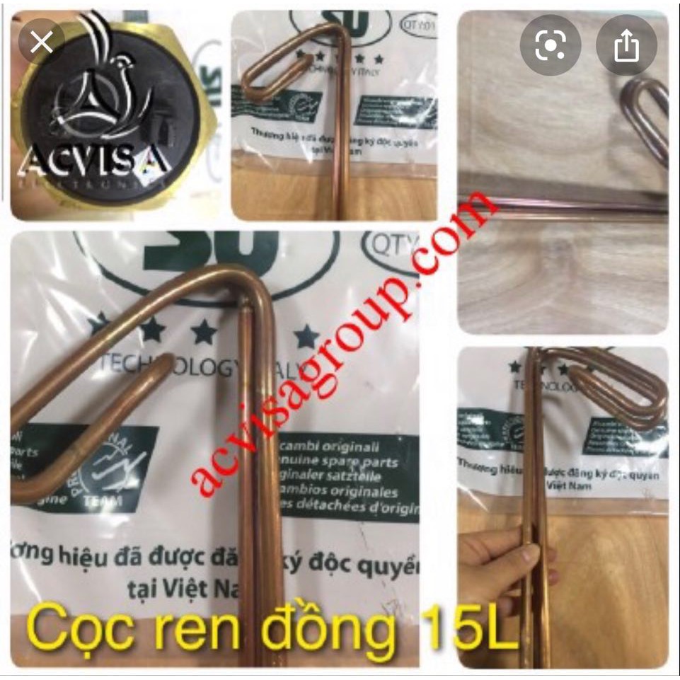 Thanh Đốt Zen Đồng 15L / Cọc Ren Đồng (Giá rẻ cho thợ)