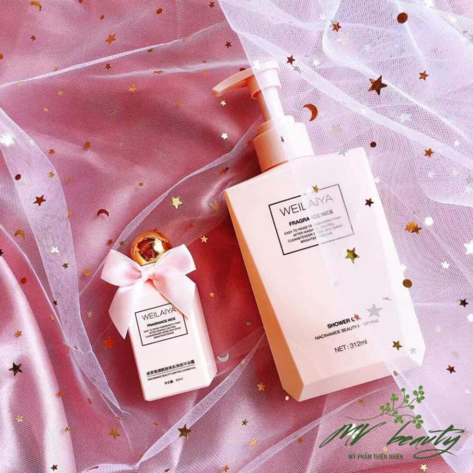Sữa tắm trứng cá tầm dưỡng ẩm hương nước hoa Weilaiya  312ml - TRINHS.BEAUTY | BigBuy360 - bigbuy360.vn