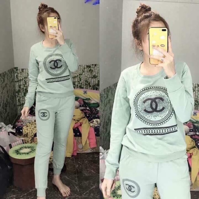👗👗👗 bộ nhé khách yêu chất da cá form rộng chất siêu dày dạn 👑👑 size : 40-57kg ☘️☘️