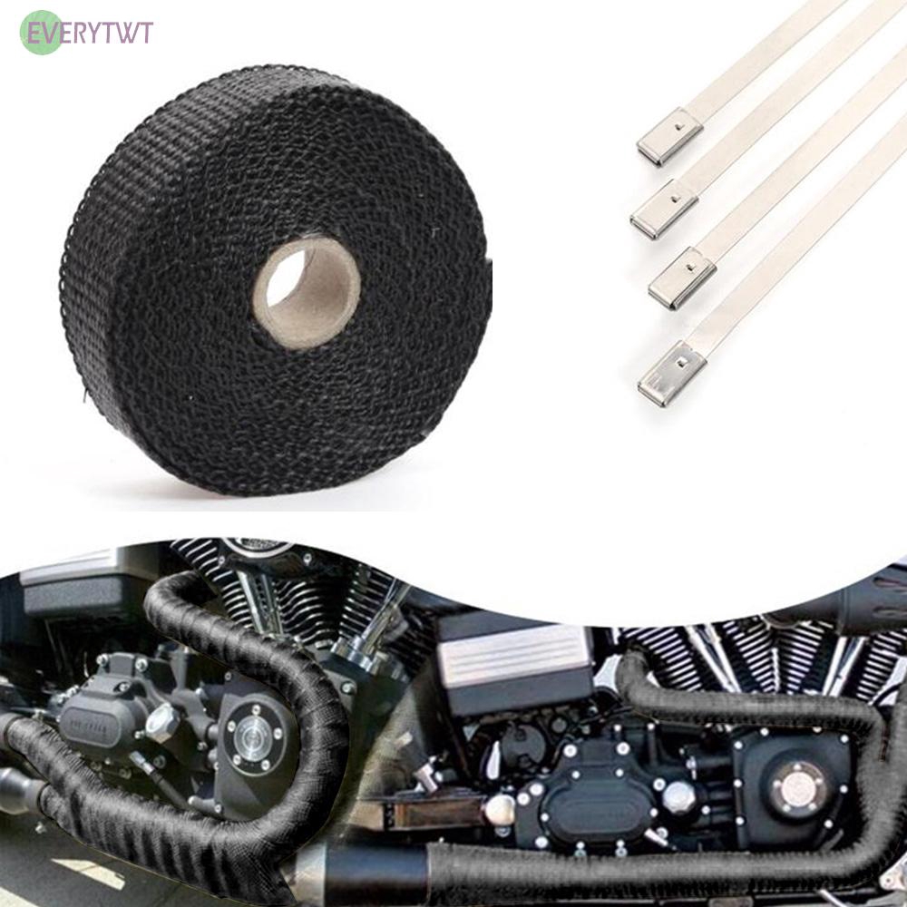 Cuộn Dây Quấn Cổ Pô 25X5M Kèm 4 Dây Thép Không Gỉ | BigBuy360 - bigbuy360.vn