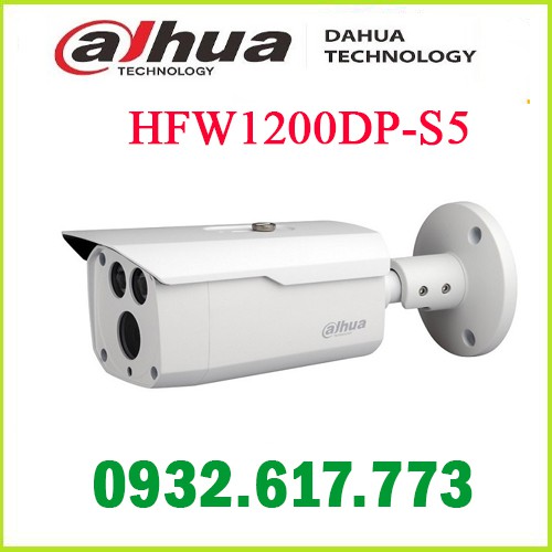 Camera  DAHUA HAC-HFW1200DP-S5 ( THAY THẾ HAC-HFW1200DP-S4 )