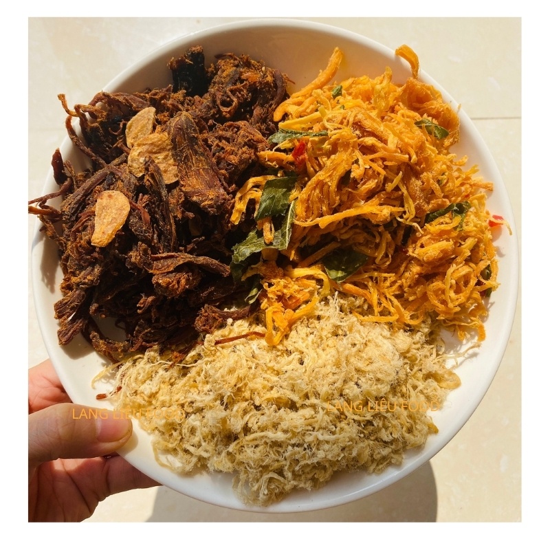 Heo Khô Cháy Tỏi Từ Heo Sạch 🐷 100% THỊT HEO NGUYÊN CHẤT 🐷 Đồ Ăn Vặt Đảm Bảo Vệ Sinh ATTP | BigBuy360 - bigbuy360.vn