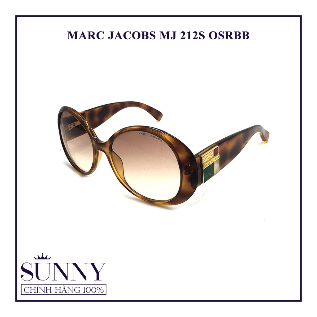 [Mã FARSBR241 giảm 15k đơn 0đ] Mắt kính MARC JACOBS MJ 212S OSRBB (sp 100% chính hãng, bảo hành vĩnh viễn)