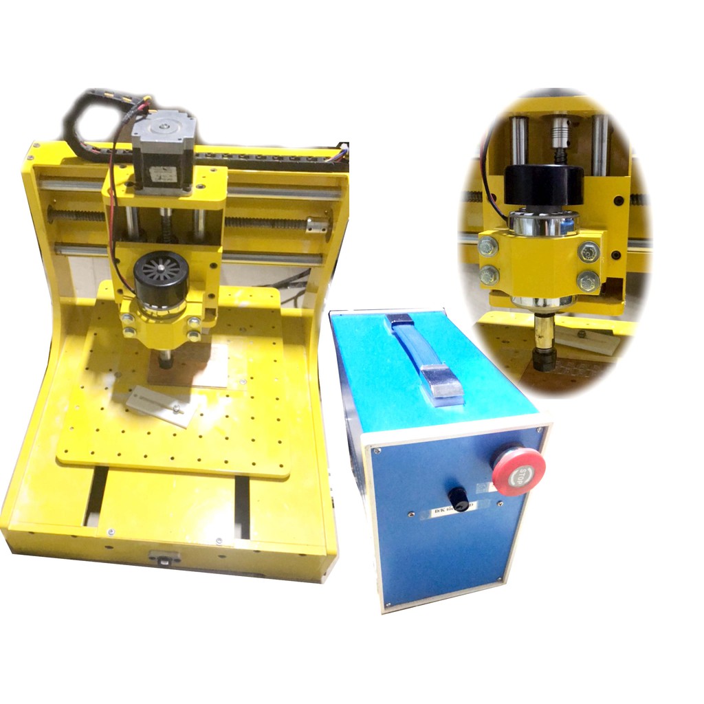Máy phay khắc CNC 3D Mach3 khổ 20x20 cm