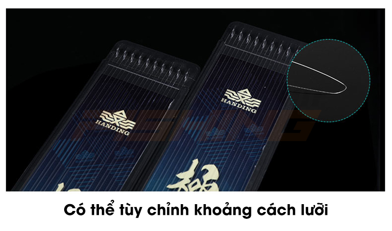 [Chính hãng] [Có sẵn] 10 bộ thẻo Handing buộc sẵn lưỡi có ngạnh.