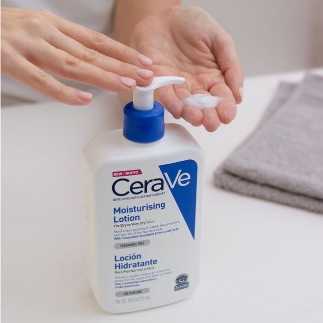 Sữa dưỡng ẩm SADOER Cerave Moisturising Lotion 236ml/ 473ml chăm sóc da thư giãn