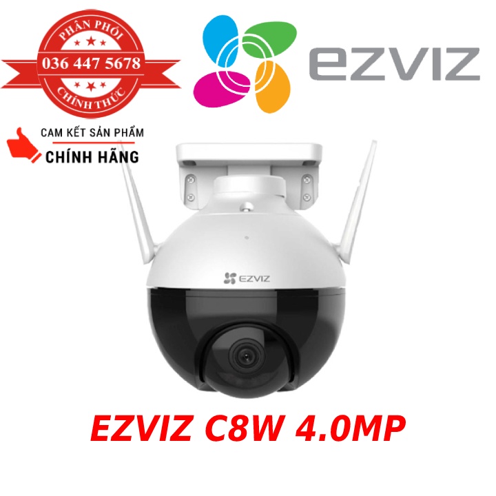Camera IP Wifi quay quét EZVIZ C8W 4MP - Ngoài Trời