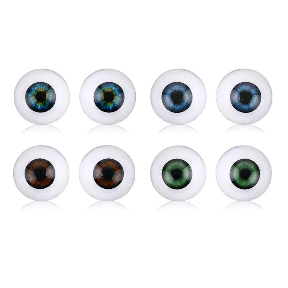 Mắt Nhựa 24 / 22 / 20mm Cho Búp Bê Bjd DIY