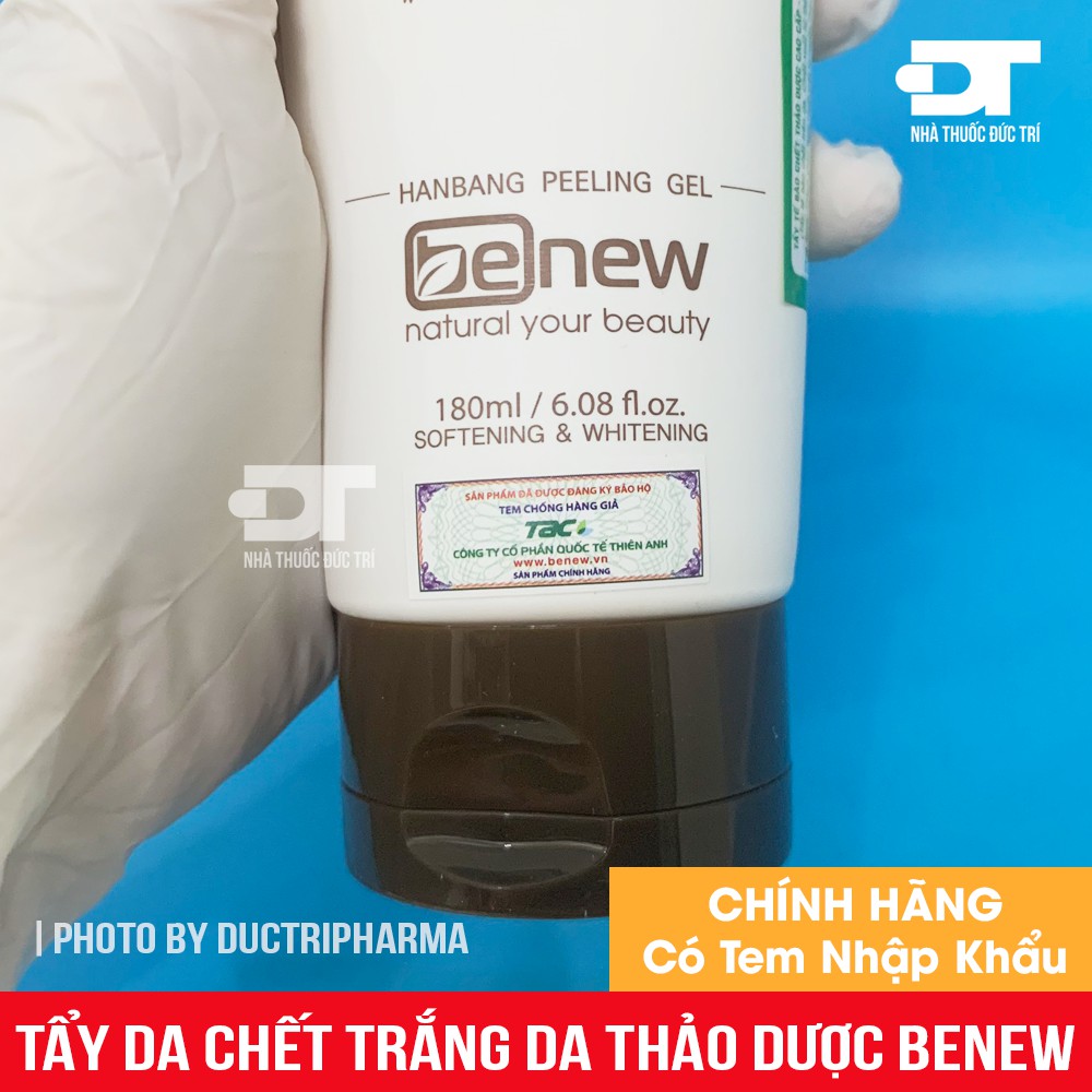 Kem Tẩy Da Chết Trắng Da Thảo Dược Benew Hanbang Pelling Gel Cao Cấp Hàn Quốc- 180ml