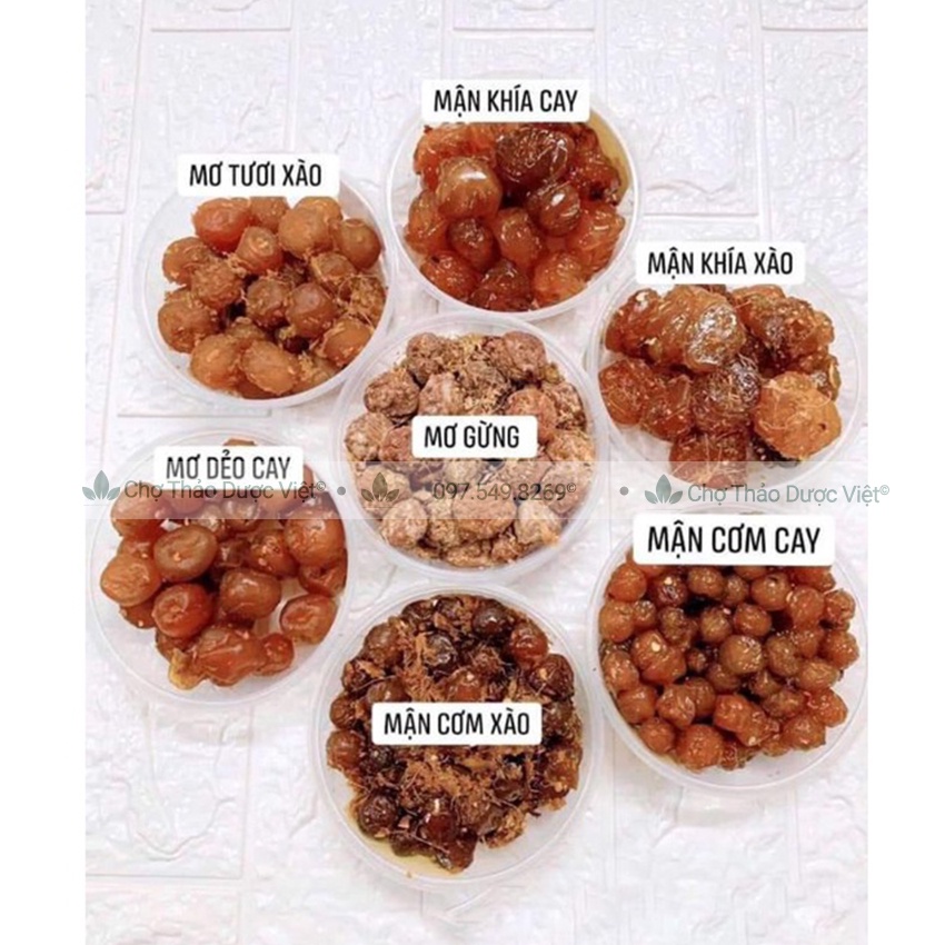 Ô mai mận cơm xào cay 100g - Chợ Thảo Dược Việt