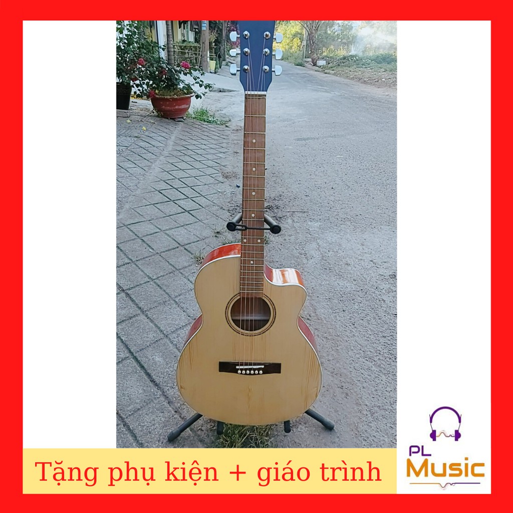 Đàn Guitar giá rẻ cho người mới tập chơi ( Guitar Phat Long bảo hành 12 tháng)