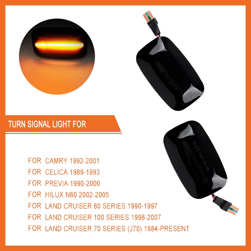 Đèn LED Xi Nhan Chất Lượng Cao Cho Xe Hơi Toyota Land Cruiser 70 80 100 Series