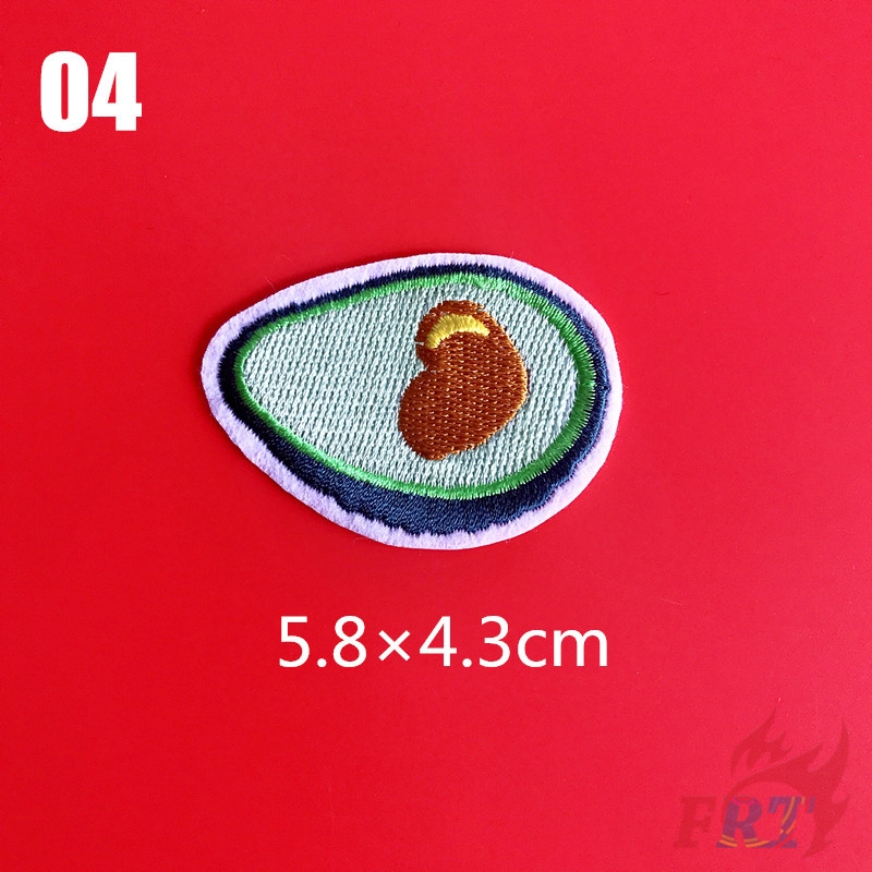 Sticker Ủi Thêu Hình Quả Bơ