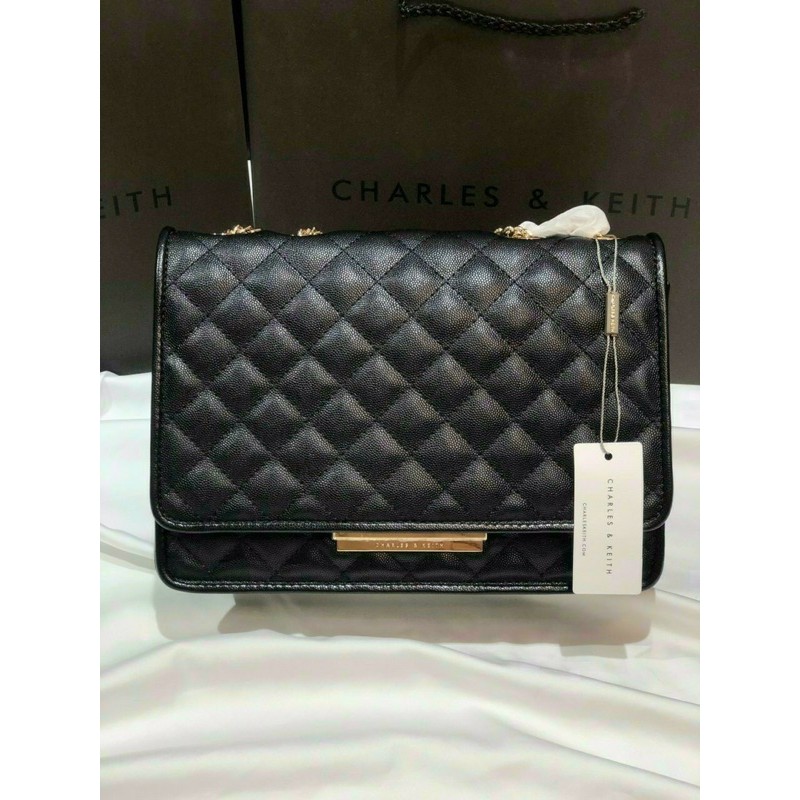 Túi ô trám gập khoá ngang size 27cm