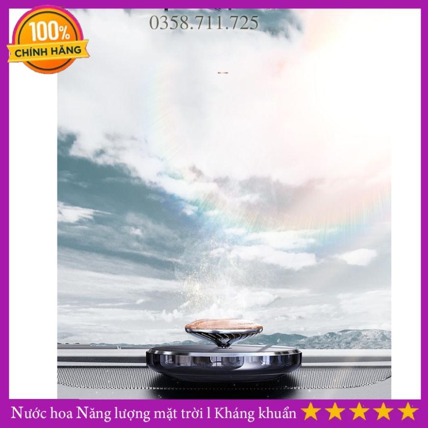 Nước hoa ô tô dùng năng lượng mặt trời tỏa hương,Nước hoa xe hơi tự xoay độc đáo