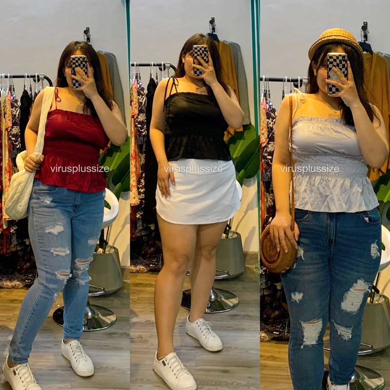 Áo dây PINK ROSIE xuất xịn bigsize