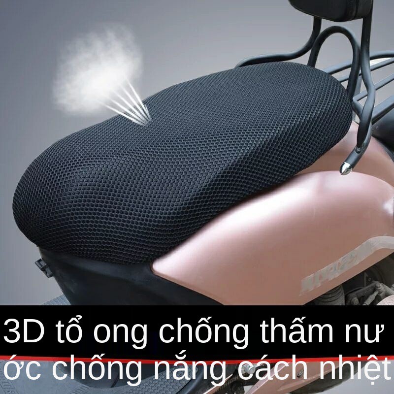 Áo phủ ghế ô tô điện, xe máy chạy ắc quy bọc tô, chống nắng, mưa và cách nhiệt Vỏ đệm 3D dày dặn