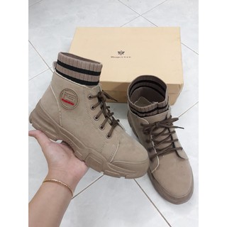 Giày boot cổ cao full hộp (có ảnh thật)