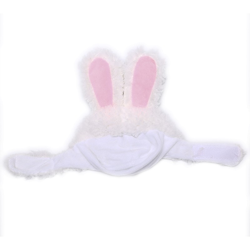 Mũ tai thỏ trang trí cho mèo cưng siêu dễ thương