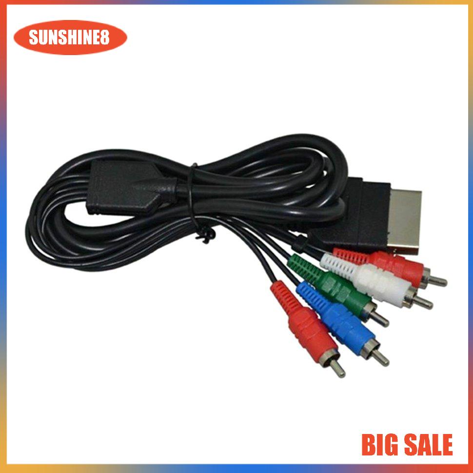 【SUN】1080P Component TV RCA AV Video Cable For HDTV Xbox Audio Cable Adapter