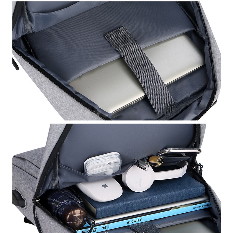 Balo Công Sở, Đi Làm, Đựng Laptop, Máy Tính 13 Inch, 14 Inch, 15.6 Inch, Chống Sốc Dành Cho Người Đi Làm, BL004